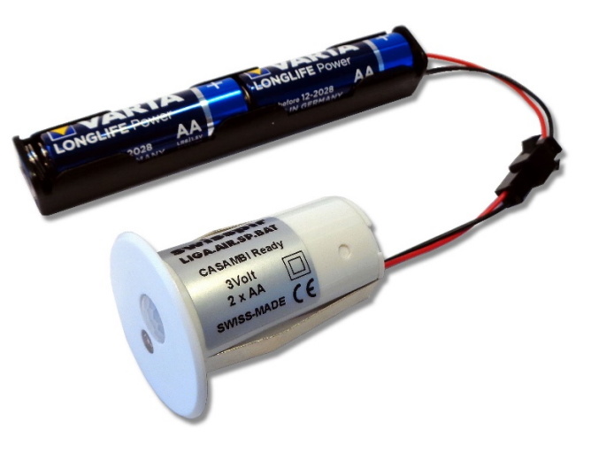 Milieuvriendelijk omvatten Terzijde SP.BAT Mini licht- en beweging sensor op batterij - Casambi Smart Lighting  Nederland