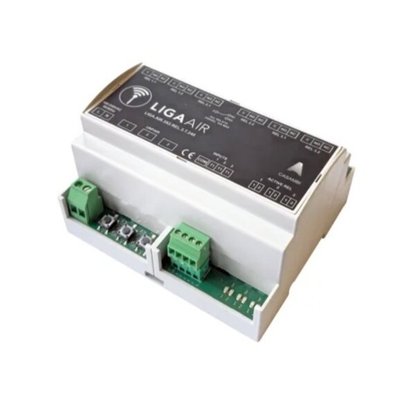 Relais, 240V AC, 3 open 2 ch. over 3PB 10A DIN