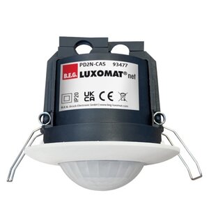 PD2N-CAS multisensor, wit mat, RAL9010