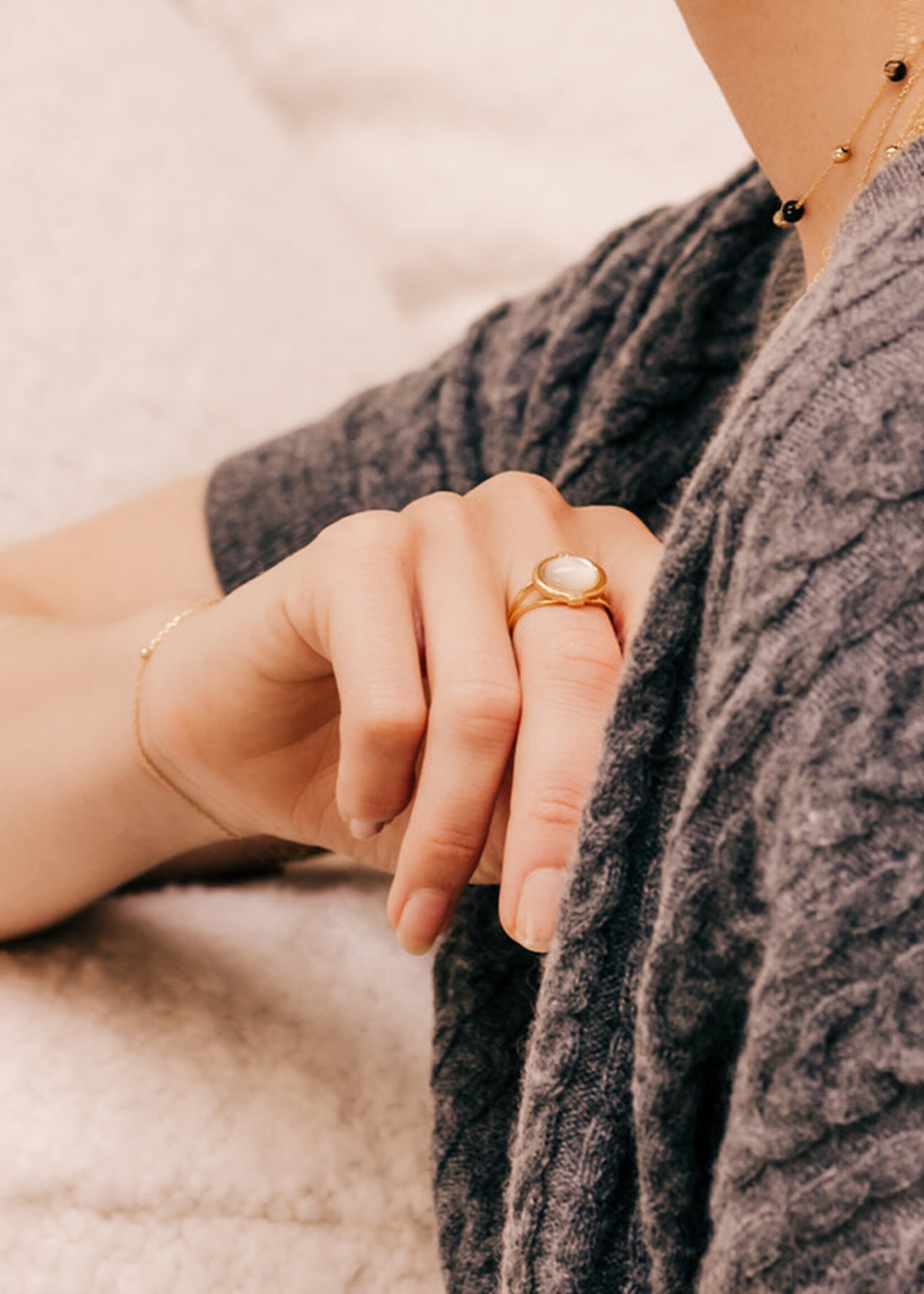ZAG Bijoux Arion Ring - Black Onyx