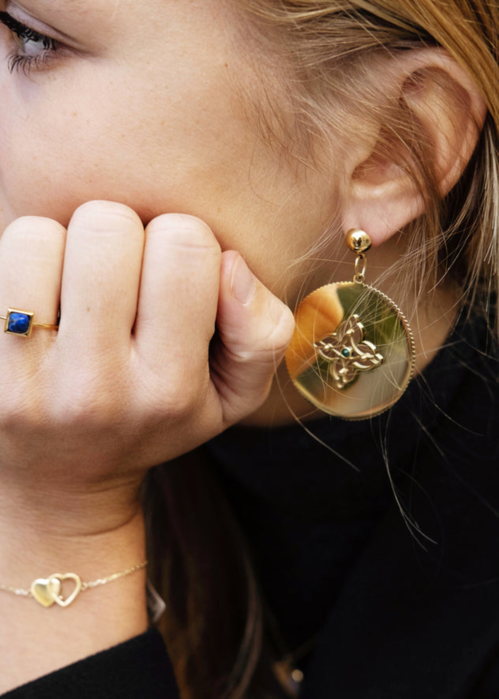 ZAG Bijoux Ruy Ring - Black Onyx