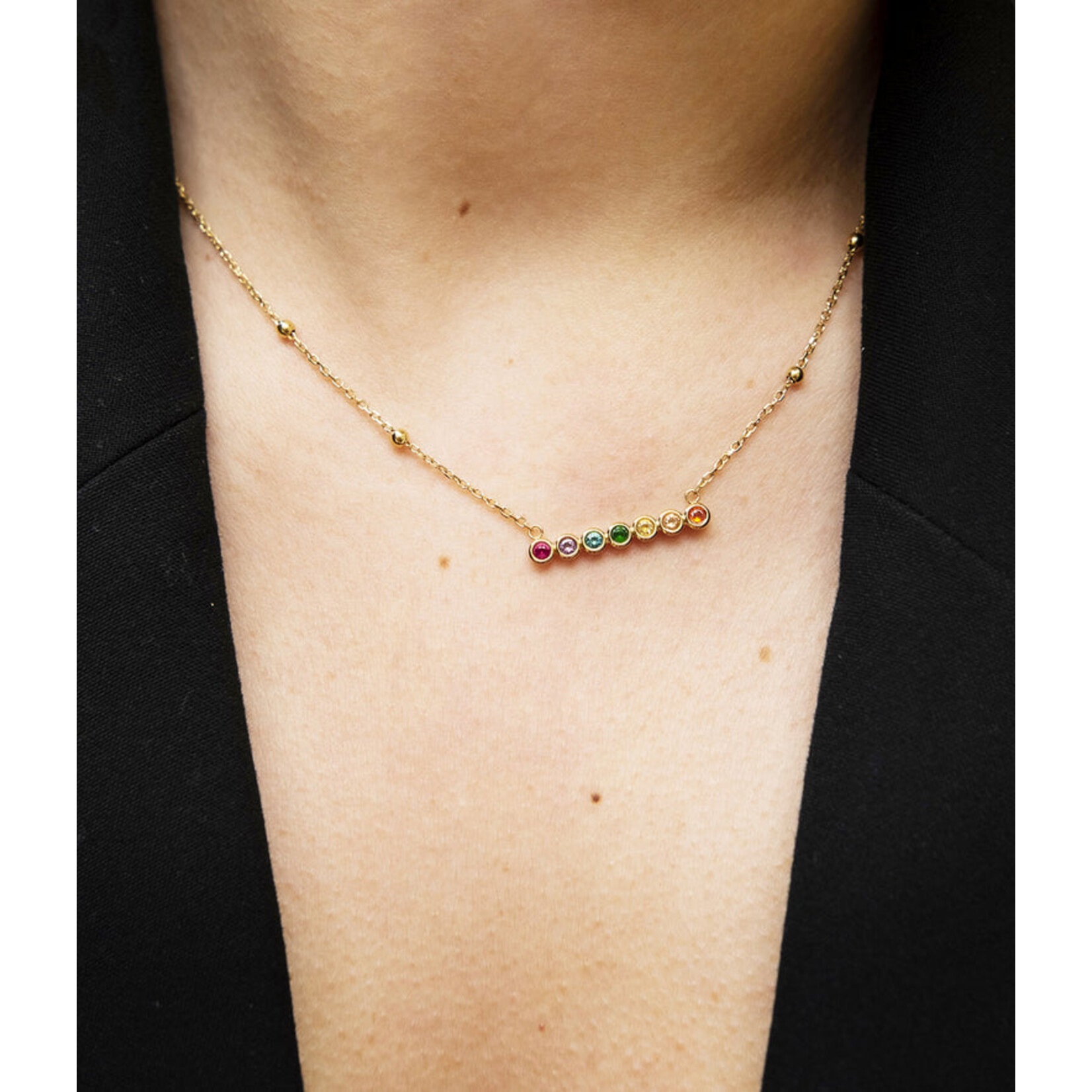 ZAG Bijoux Rainbow Necklace