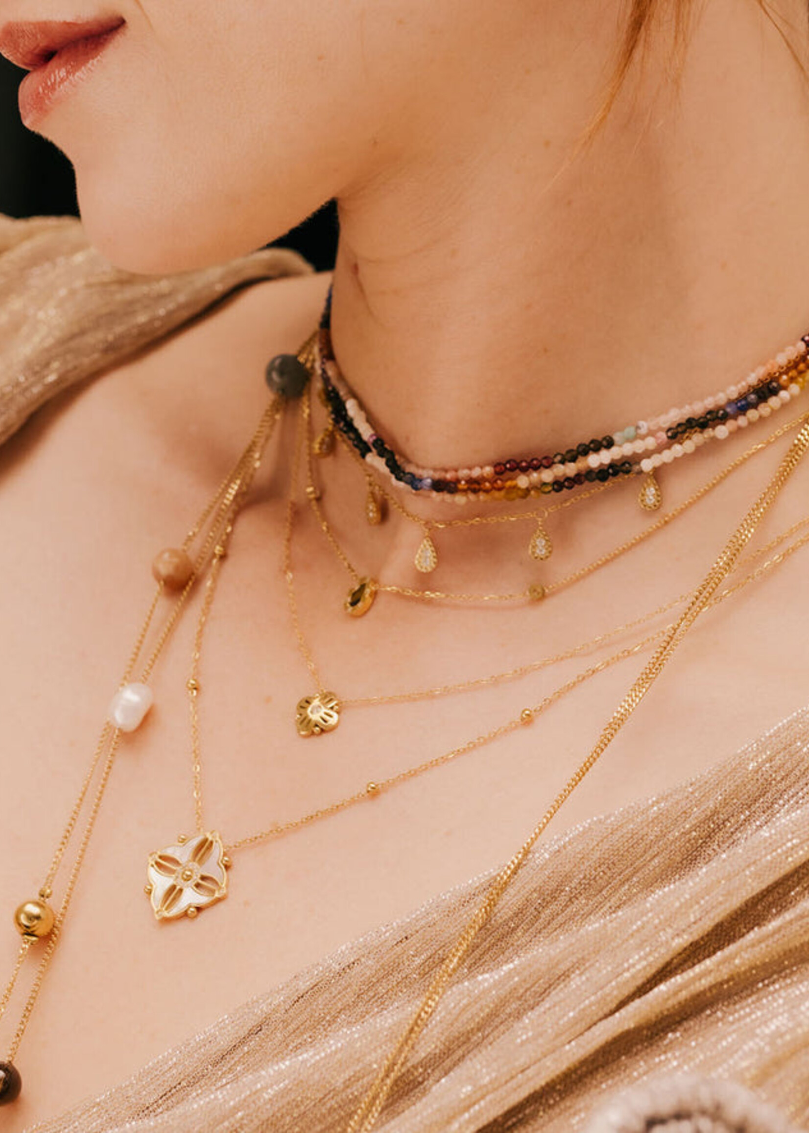 ZAG Bijoux Paquerette necklace