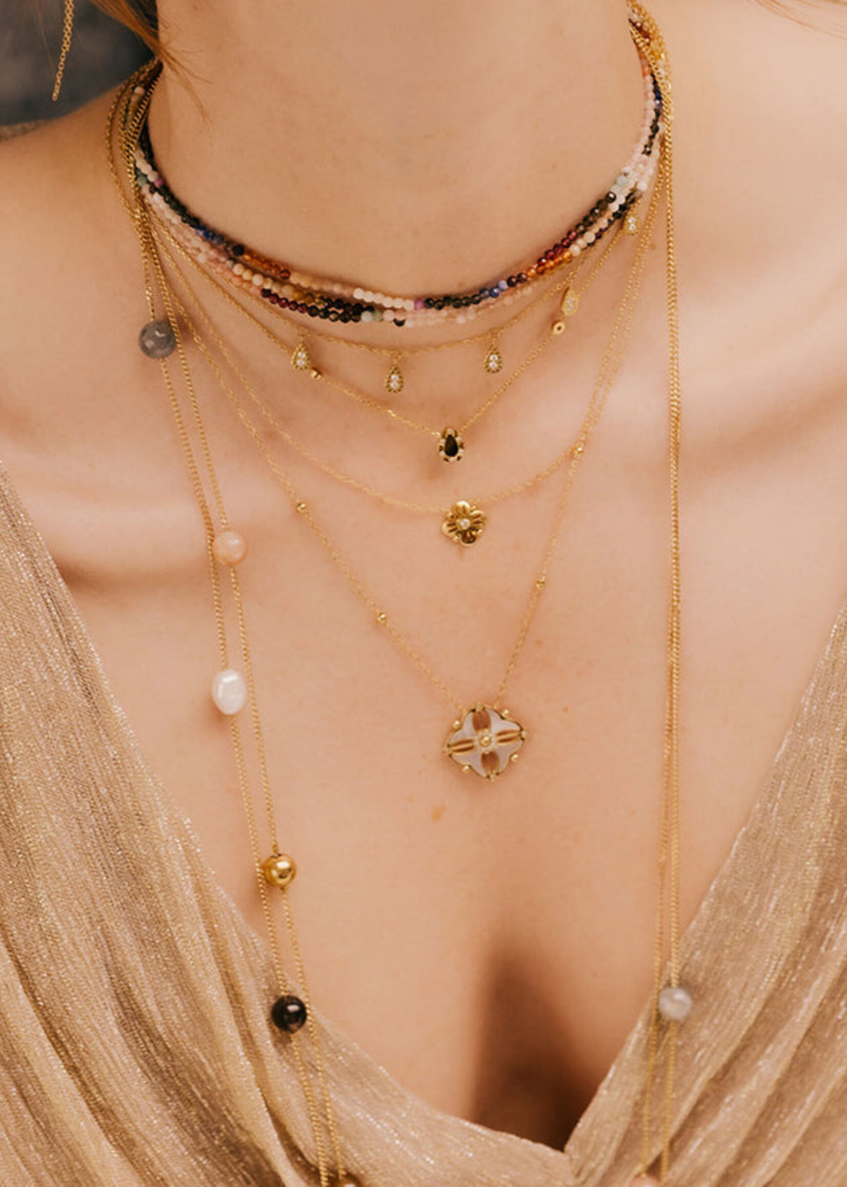 ZAG Bijoux Paquerette necklace