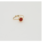 ZAG Bijoux Lima ring - Carnelian