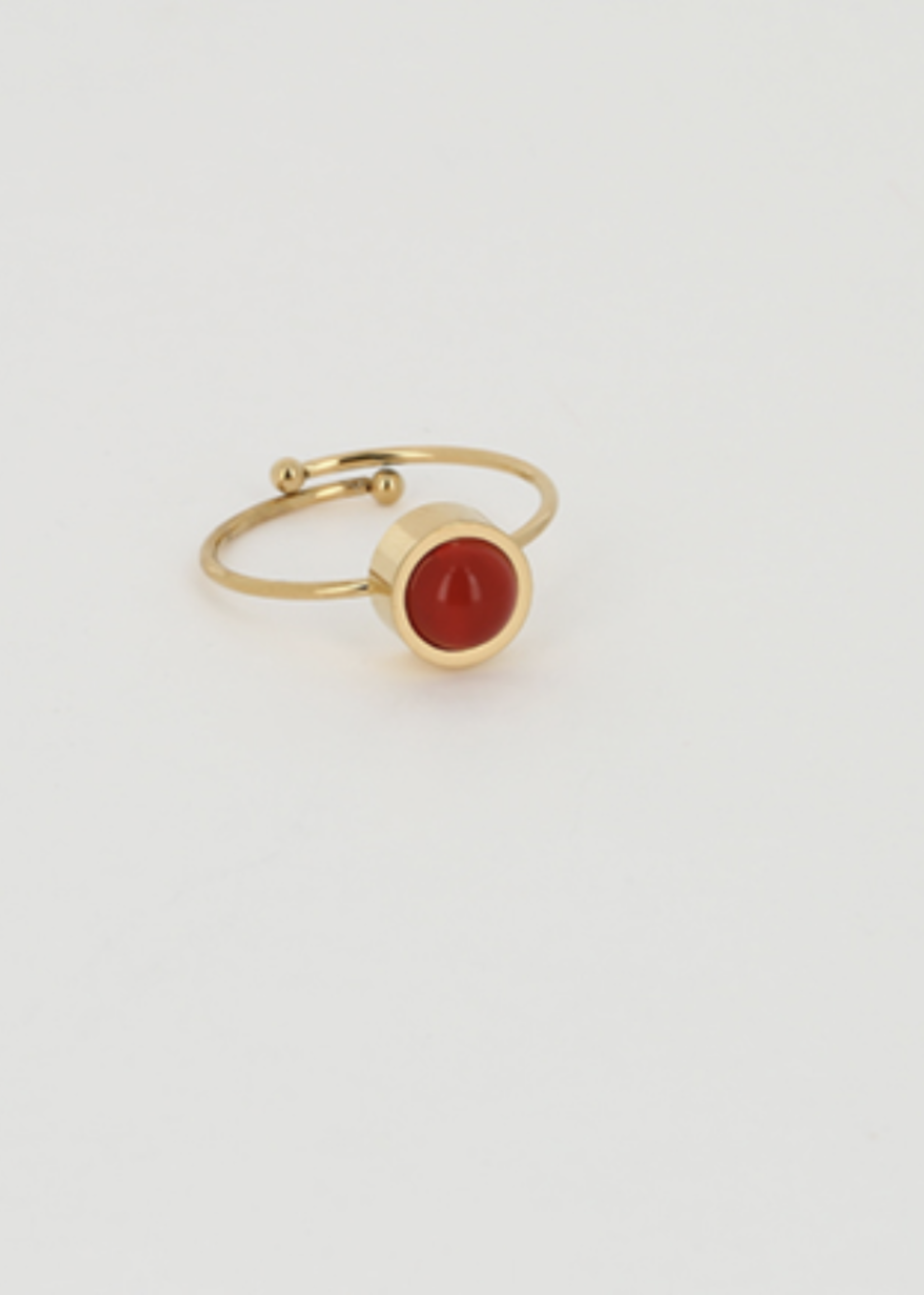ZAG Bijoux Lima ring - Carnelian