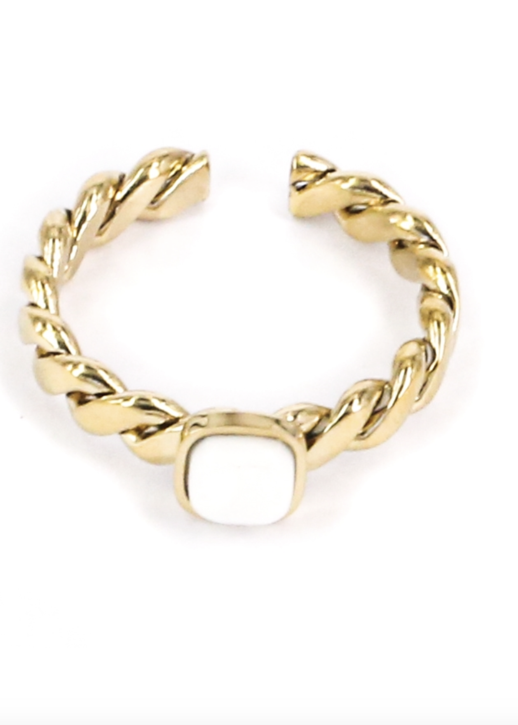 ZAG Bijoux Faye Ring - White