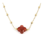 ZAG Bijoux Velasquez Necklace Red