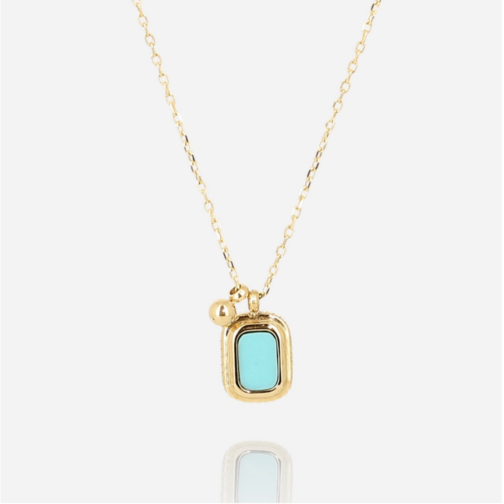 ZAG Bijoux Liam Necklace - Turquoise