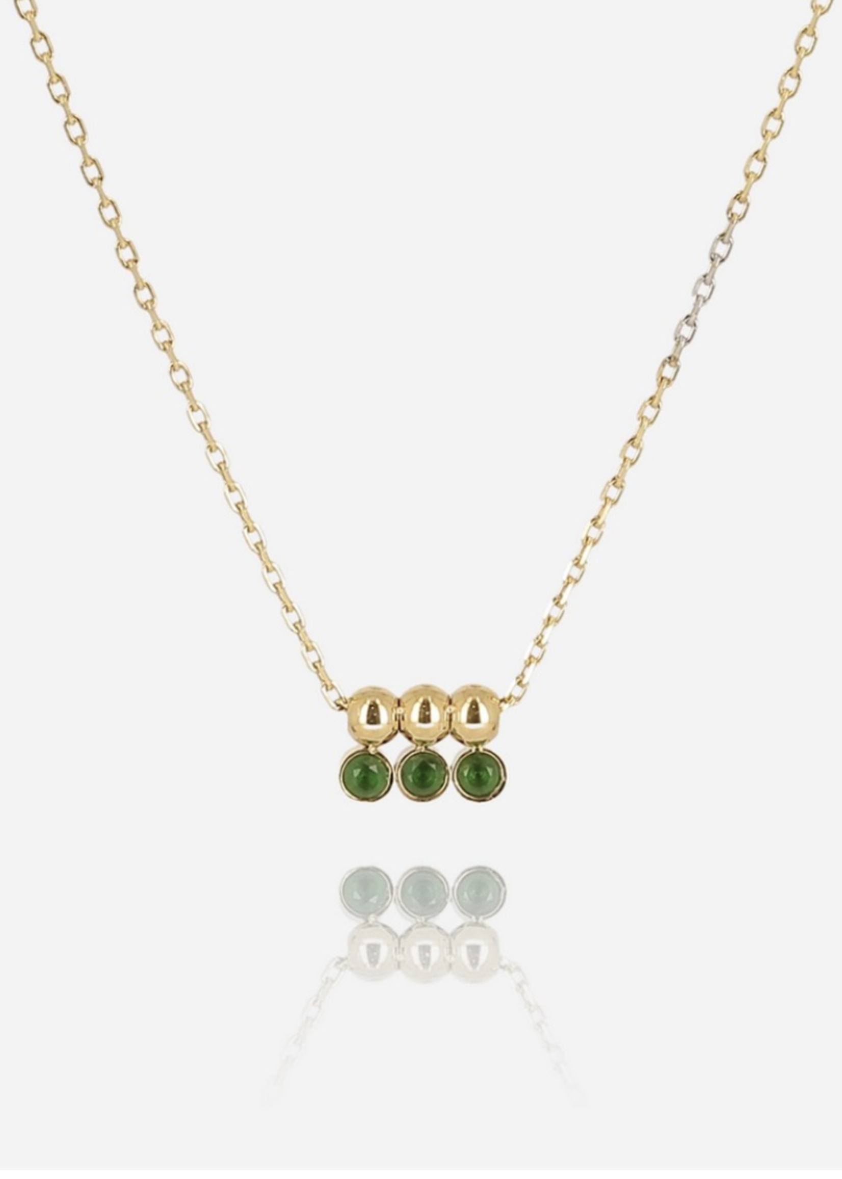 ZAG Bijoux Jambi Necklace - Green