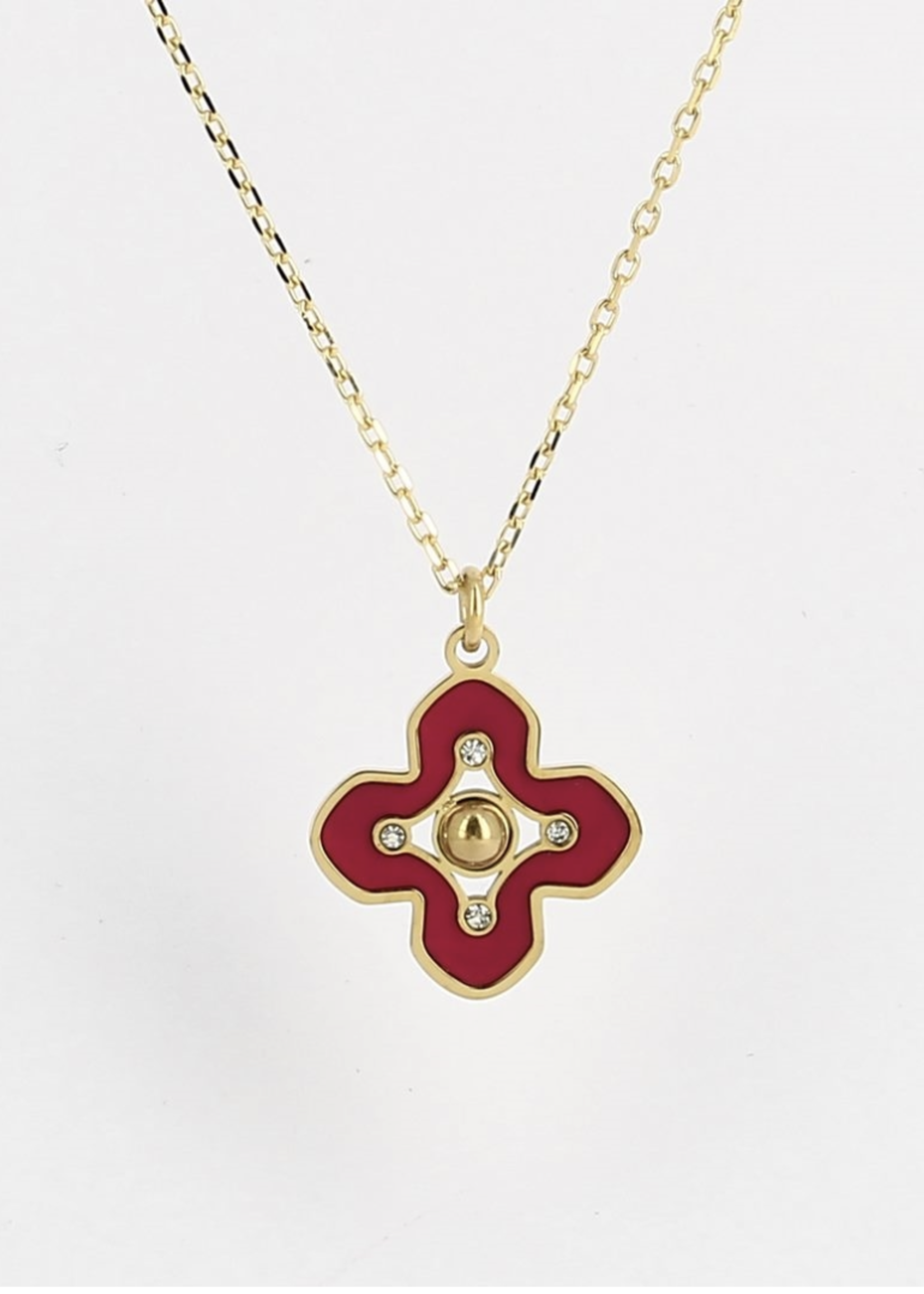 ZAG Bijoux Flora Necklace - Fussia