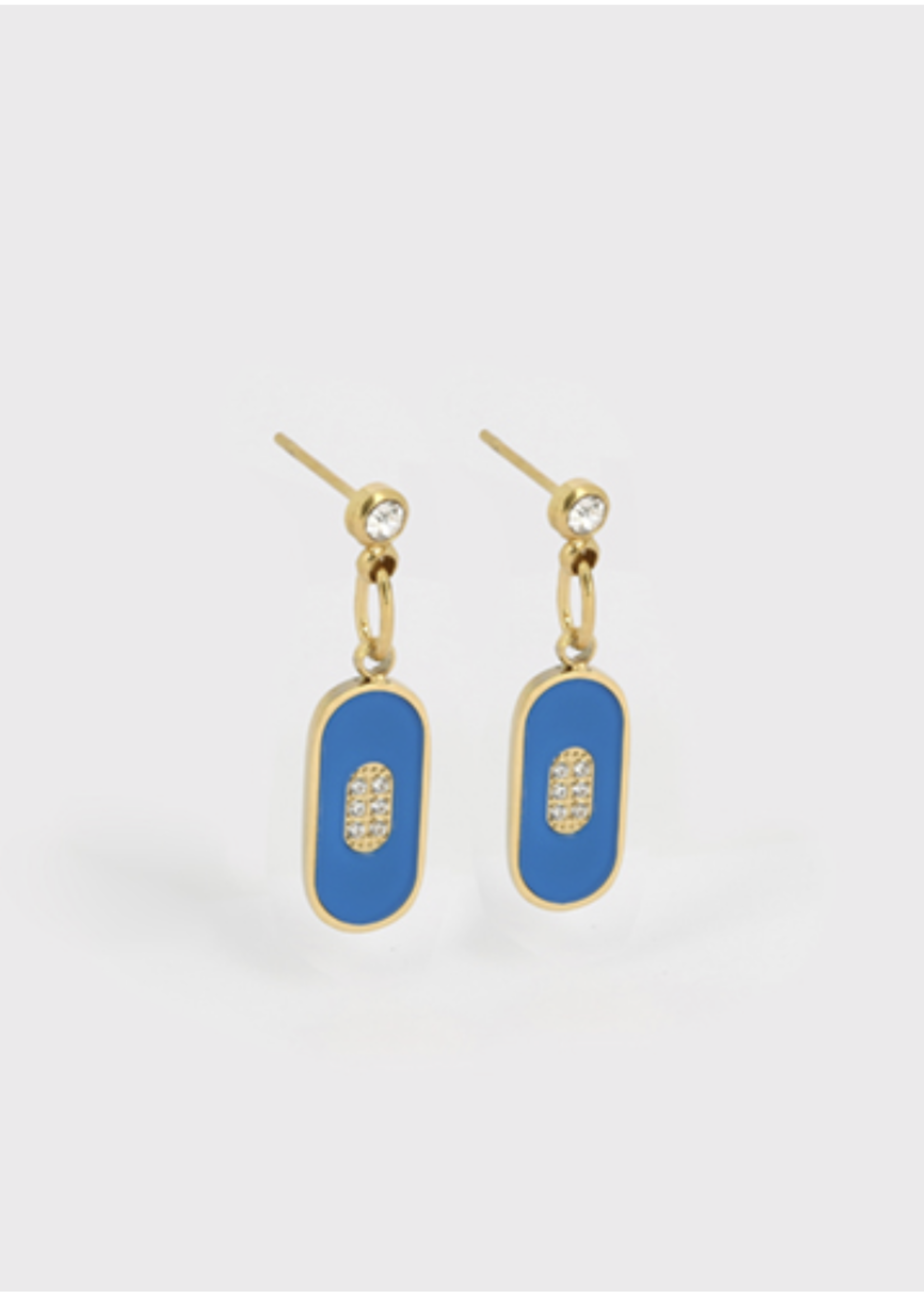 ZAG Bijoux Dezi Earrings - Blue