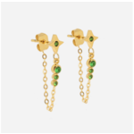 ZAG Bijoux Dianne Earrings - Green