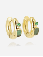 ZAG Bijoux Desirée Earrings - Green