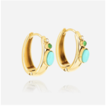 ZAG Bijoux Devony Earrings - Turquoise