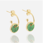 ZAG Bijoux Melusine Earrings - Green