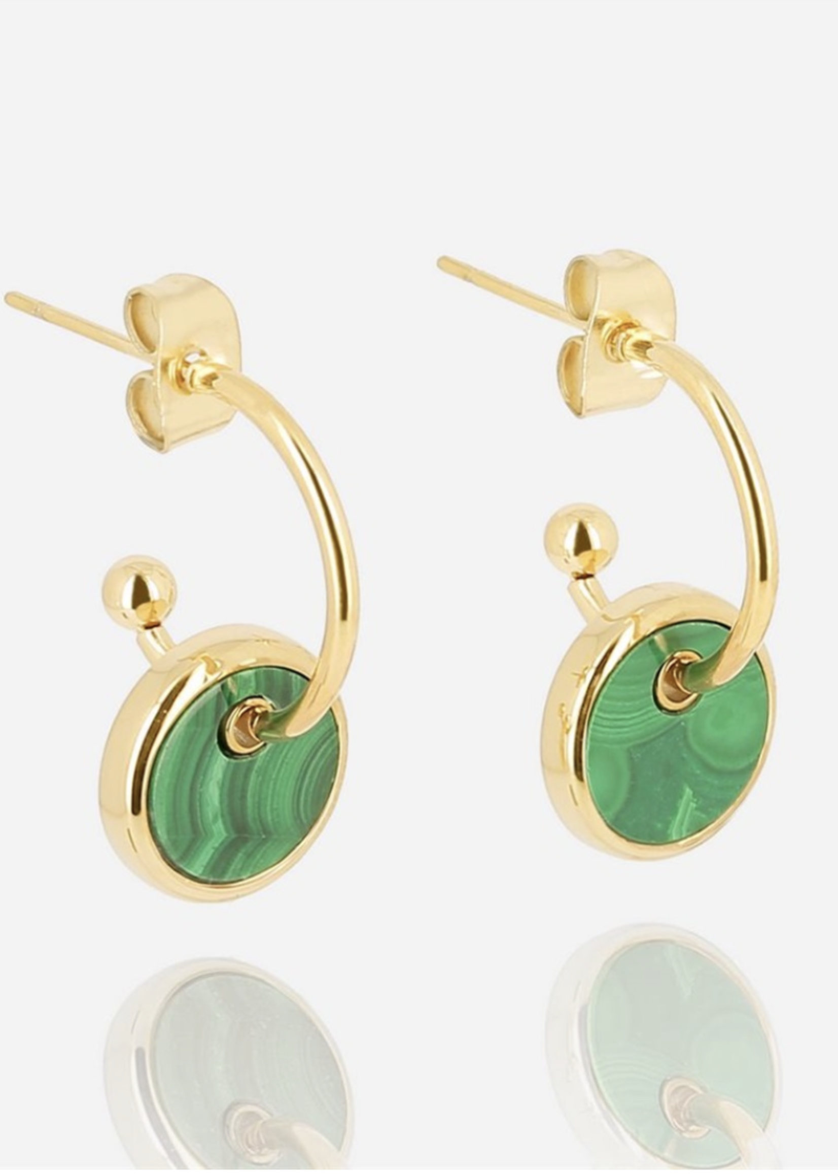 ZAG Bijoux Melusine Earrings - Green