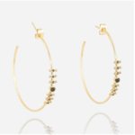 ZAG Bijoux Stella Earrings Black