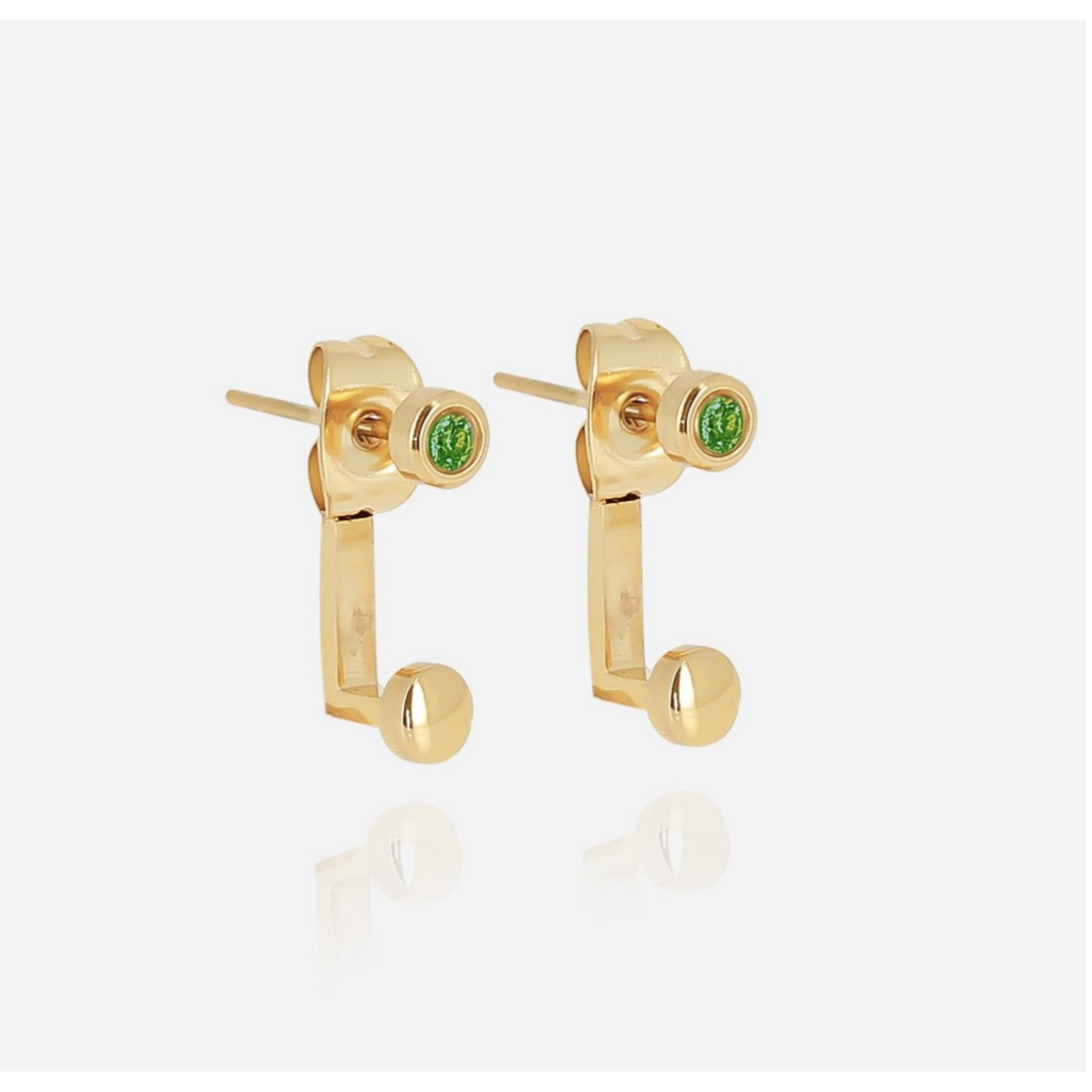 ZAG Bijoux Rowley Earrings - Green