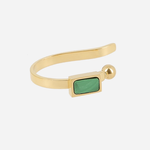 ZAG Bijoux Louise Earcuff Green