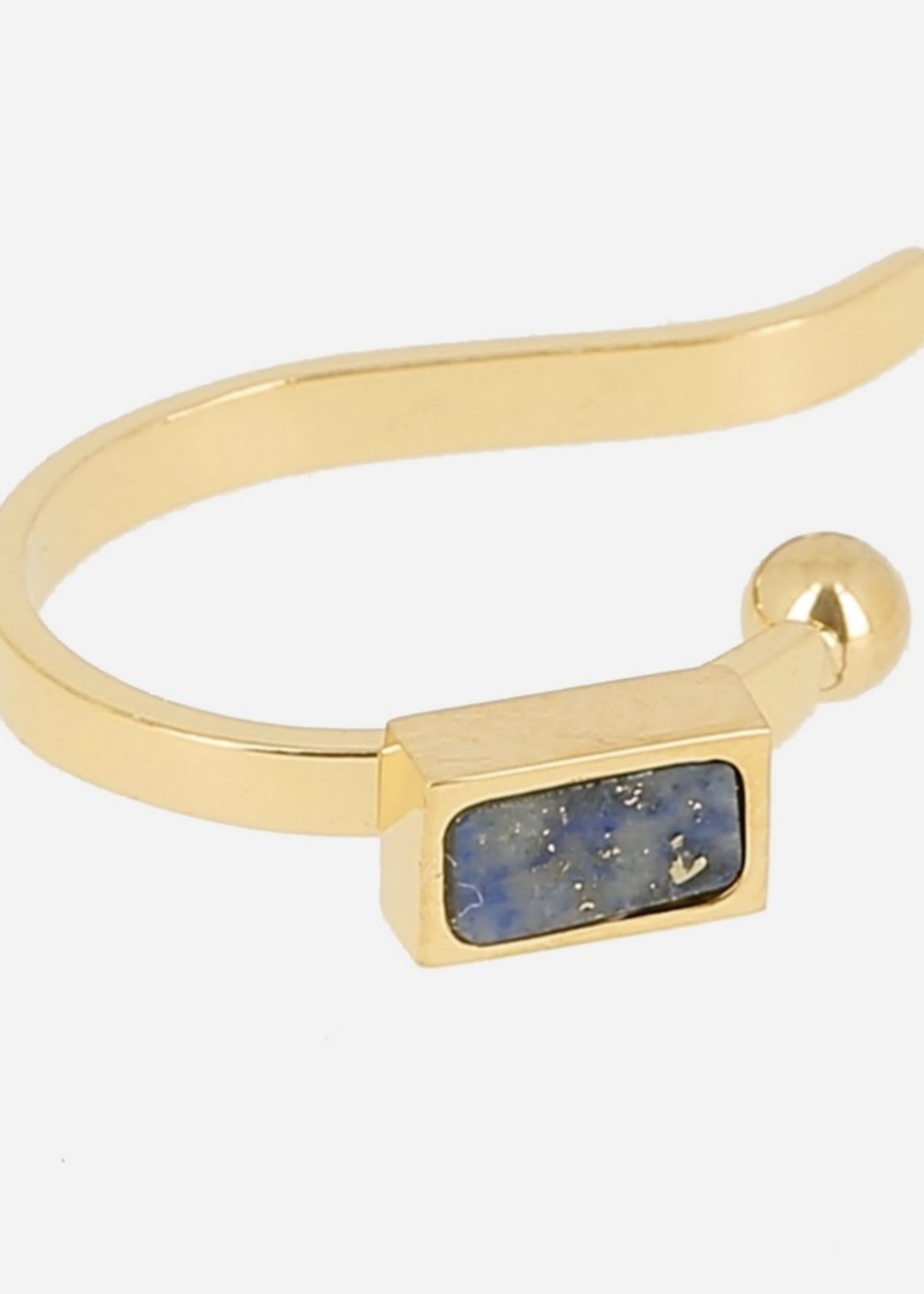 ZAG Bijoux Louise Earcuff - Lapis Lazuli