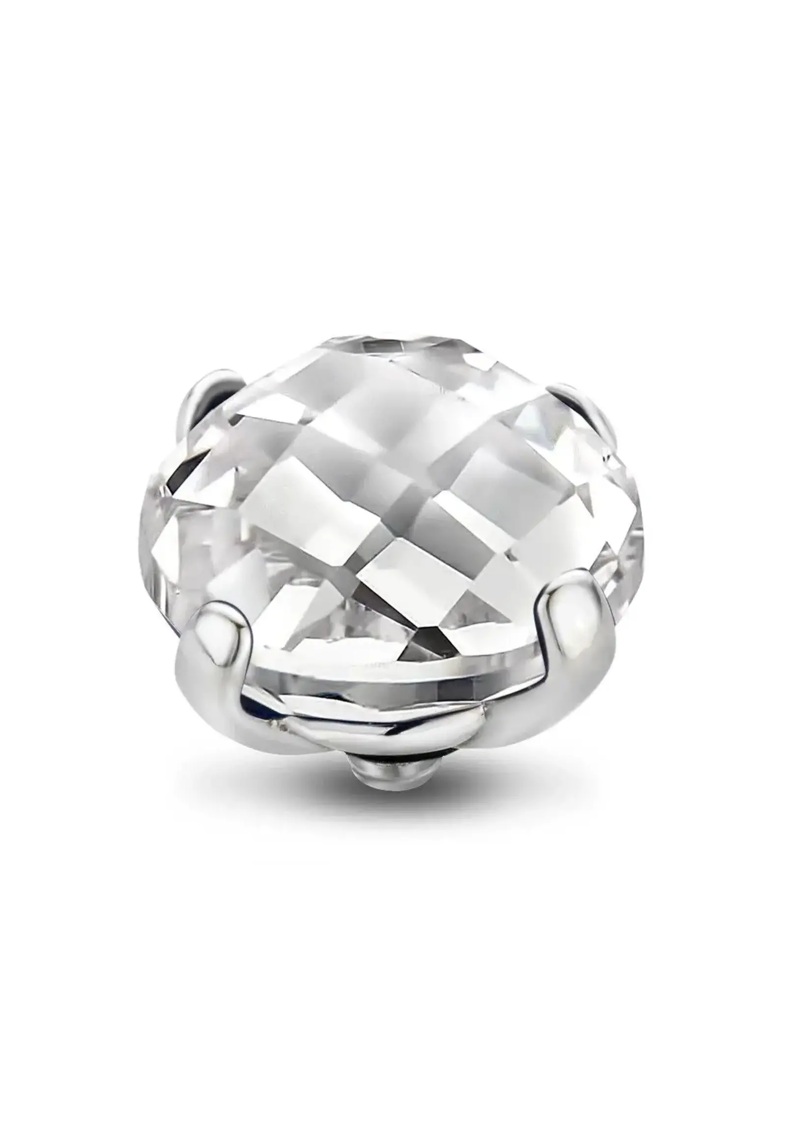 MELANO Twisted Faceted Bold Crystal 10mm