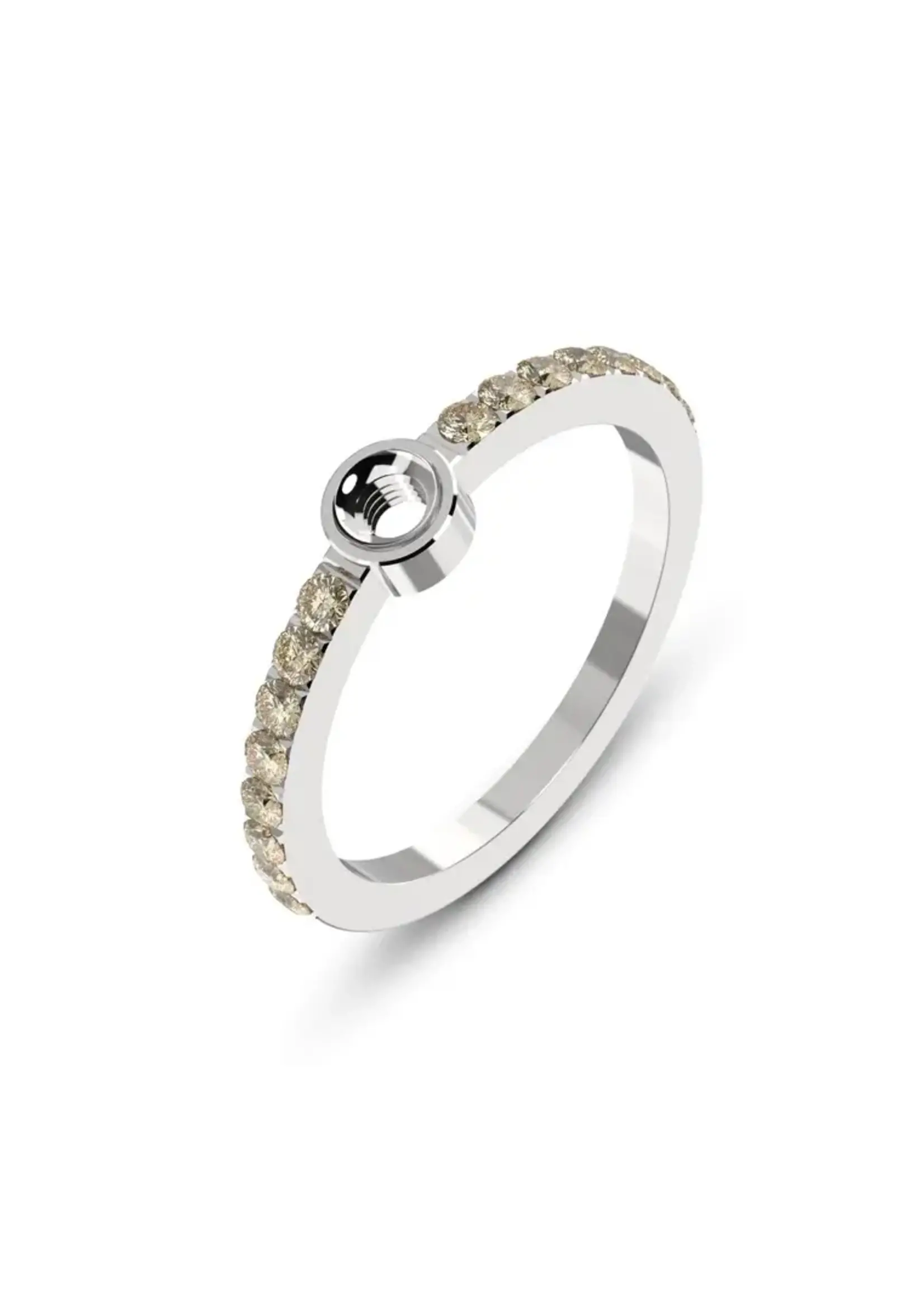 MELANO Twisted Tula Champagne Ring 50