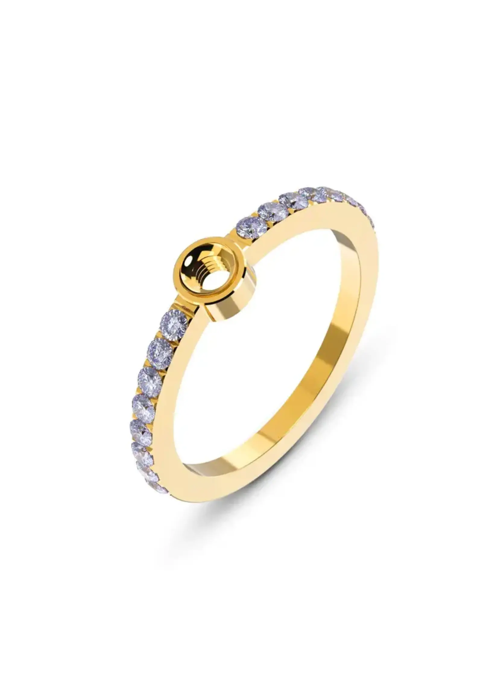 MELANO Twisted Tula Lavender  Ring 52