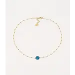 ZAG Bijoux Pablo Necklace Apatite Blue