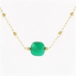 ZAG Bijoux Pablo Necklace Green 1