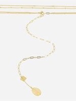 ZAG Bijoux Bastia Waist Chain Nude