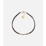 ZAG Bijoux Favela Anklet Black Onyx