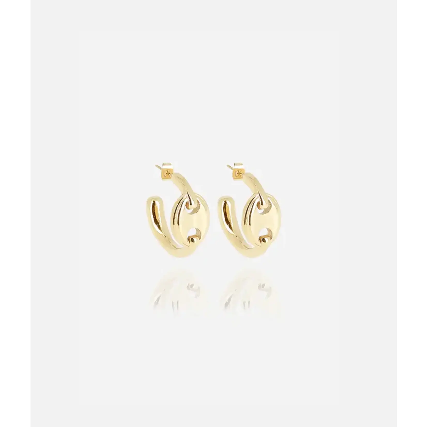 ZAG Bijoux Coffee Earrings