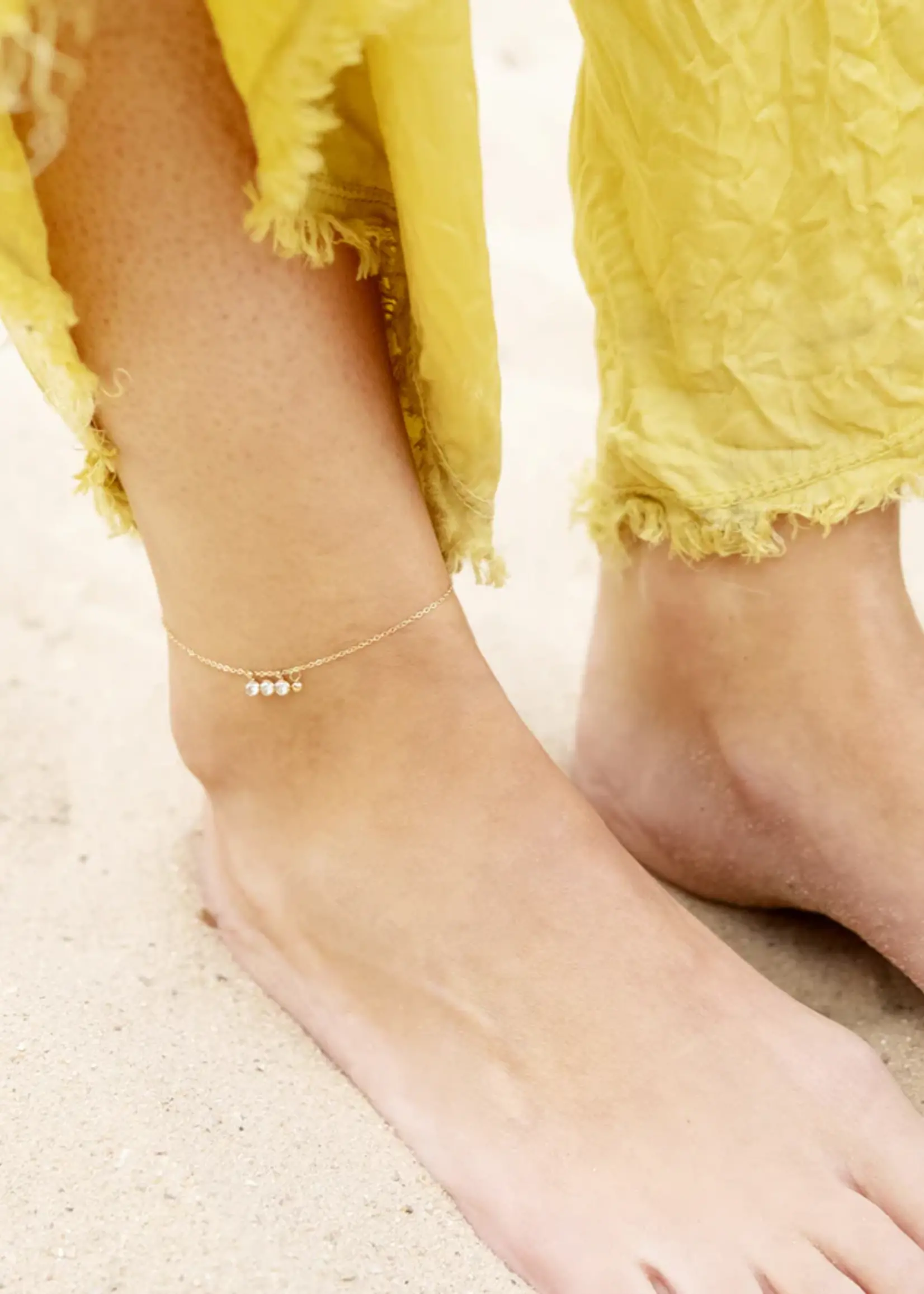 ZAG Bijoux Ormiga Anklet Turquoise