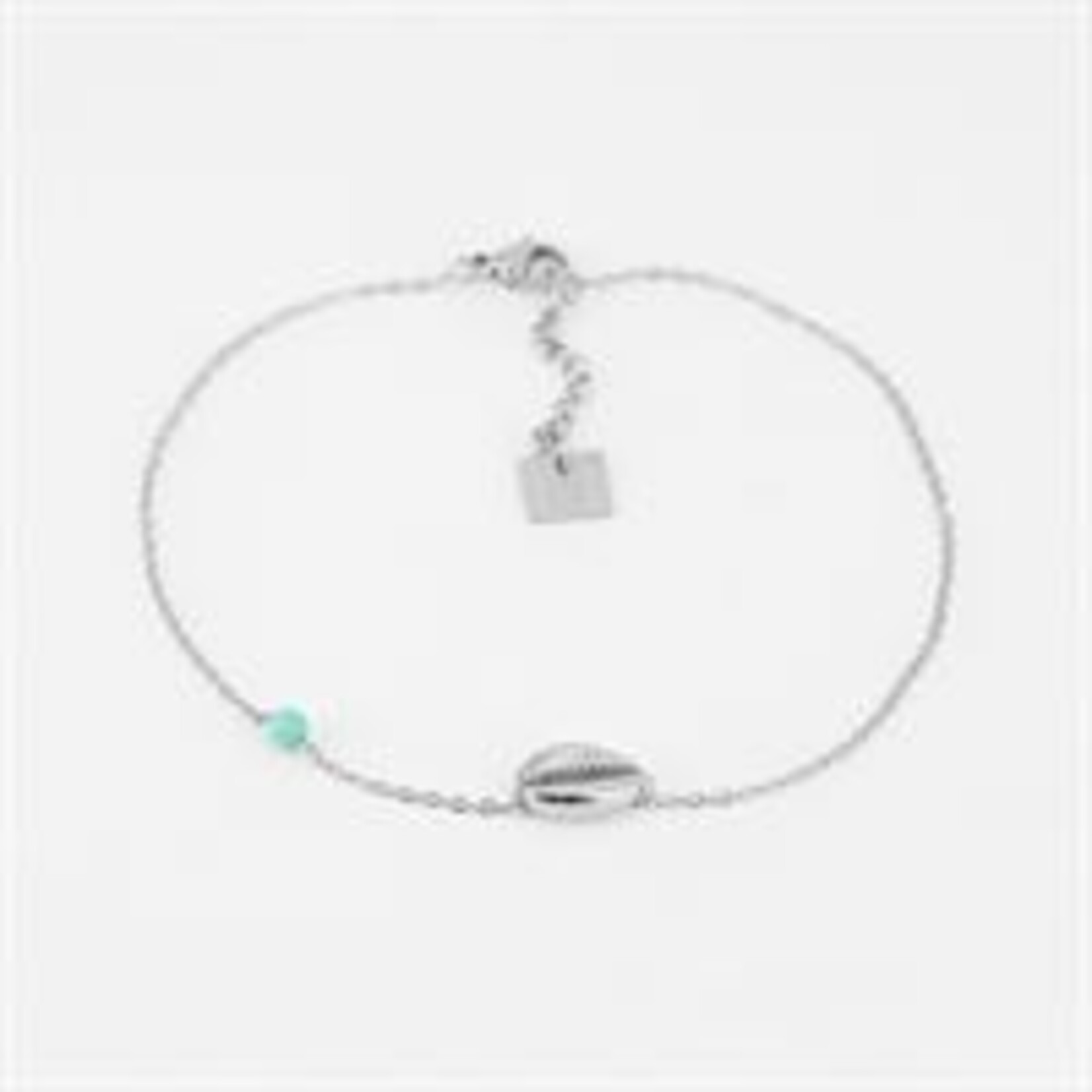 ZAG Bijoux Shelly Anklet Turquoise