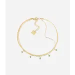 ZAG Bijoux Prestige Anklet Green