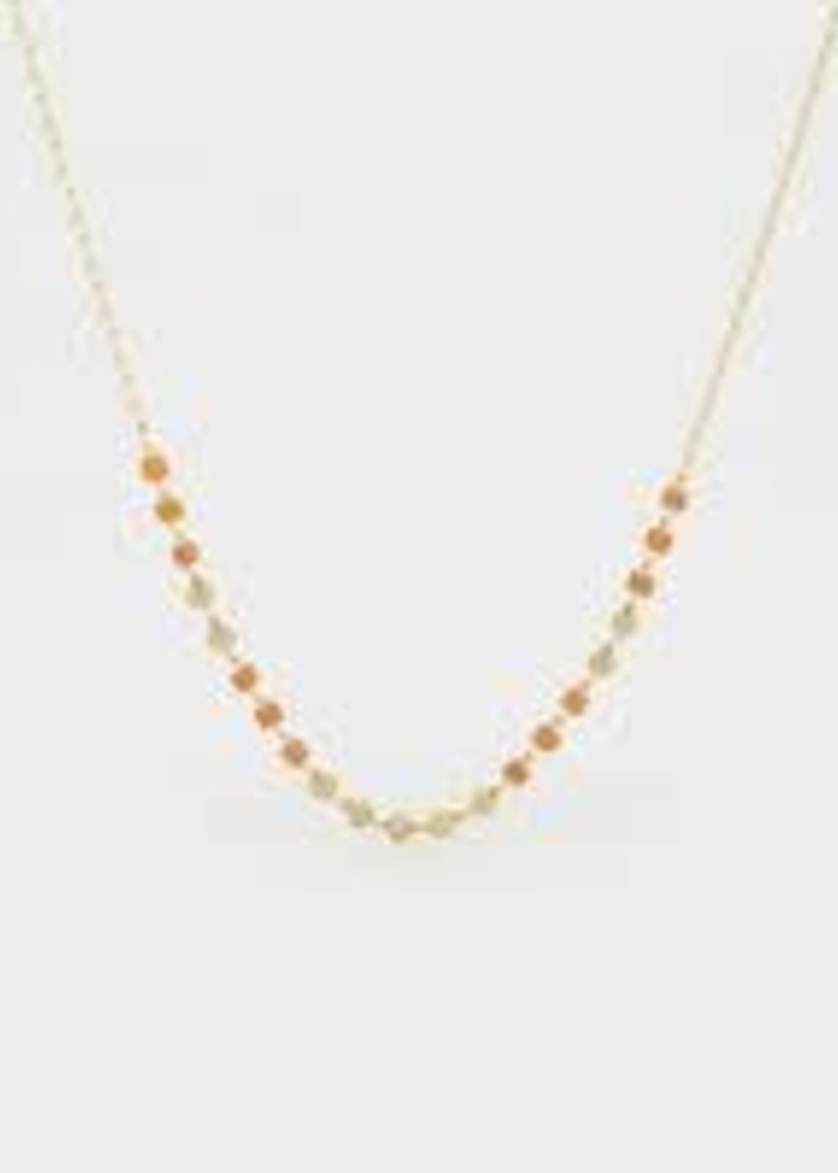ZAG Bijoux Prudence Necklace Brown