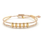 Suenia Pomeline Bracelet Vanille