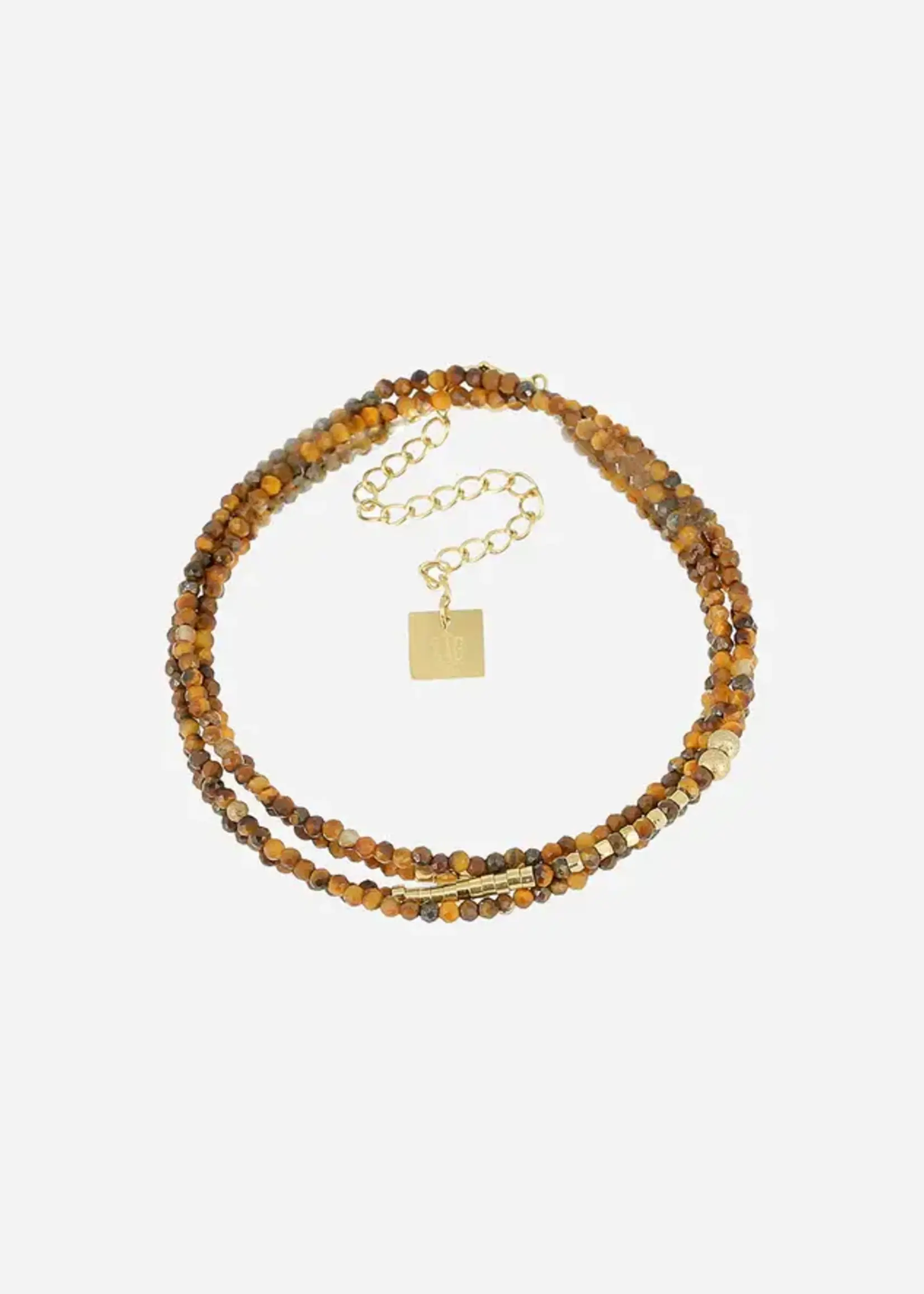 ZAG Bijoux Favela Bracelet Tiger Eye