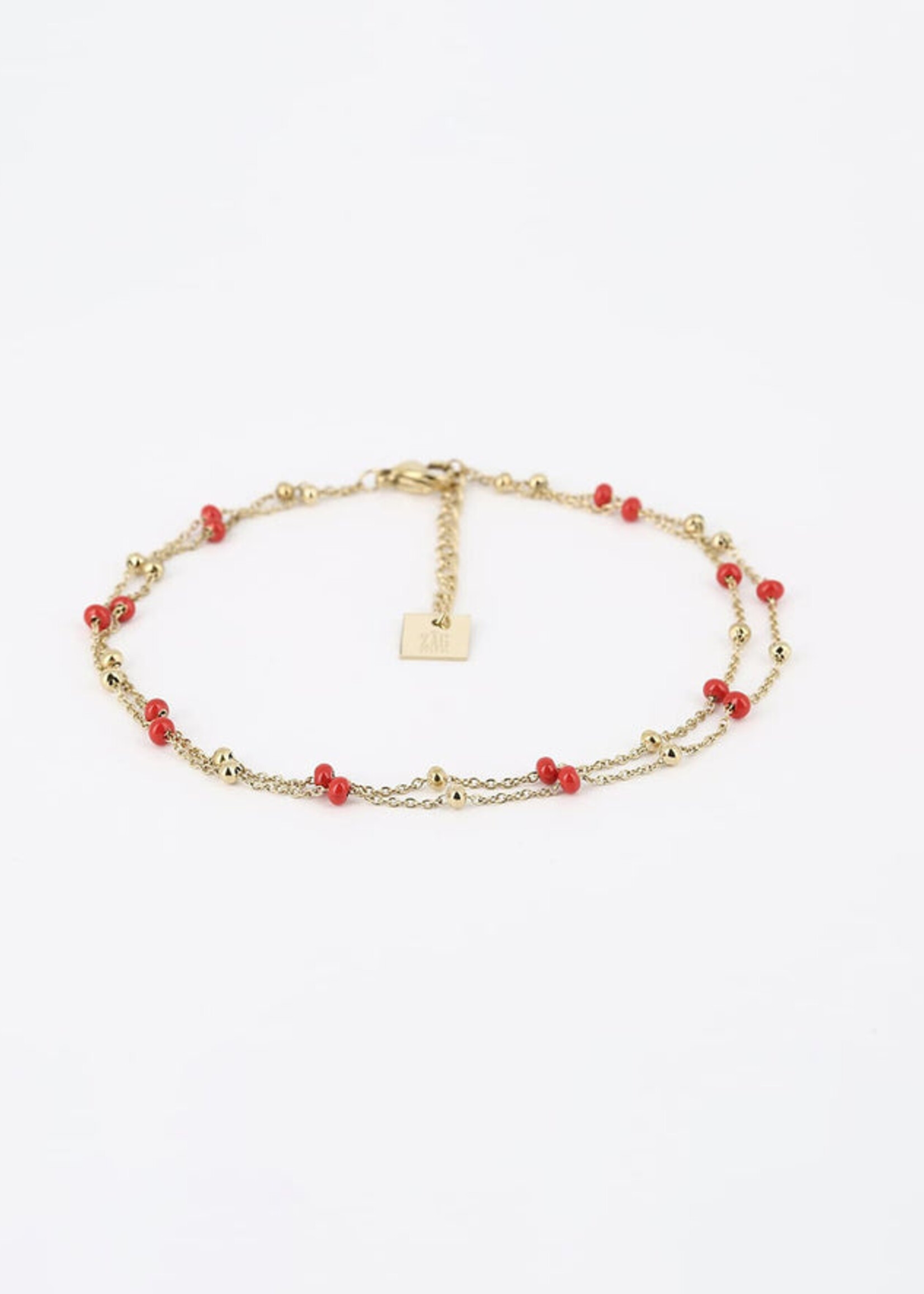 ZAG Bijoux Billes Bracelet Red