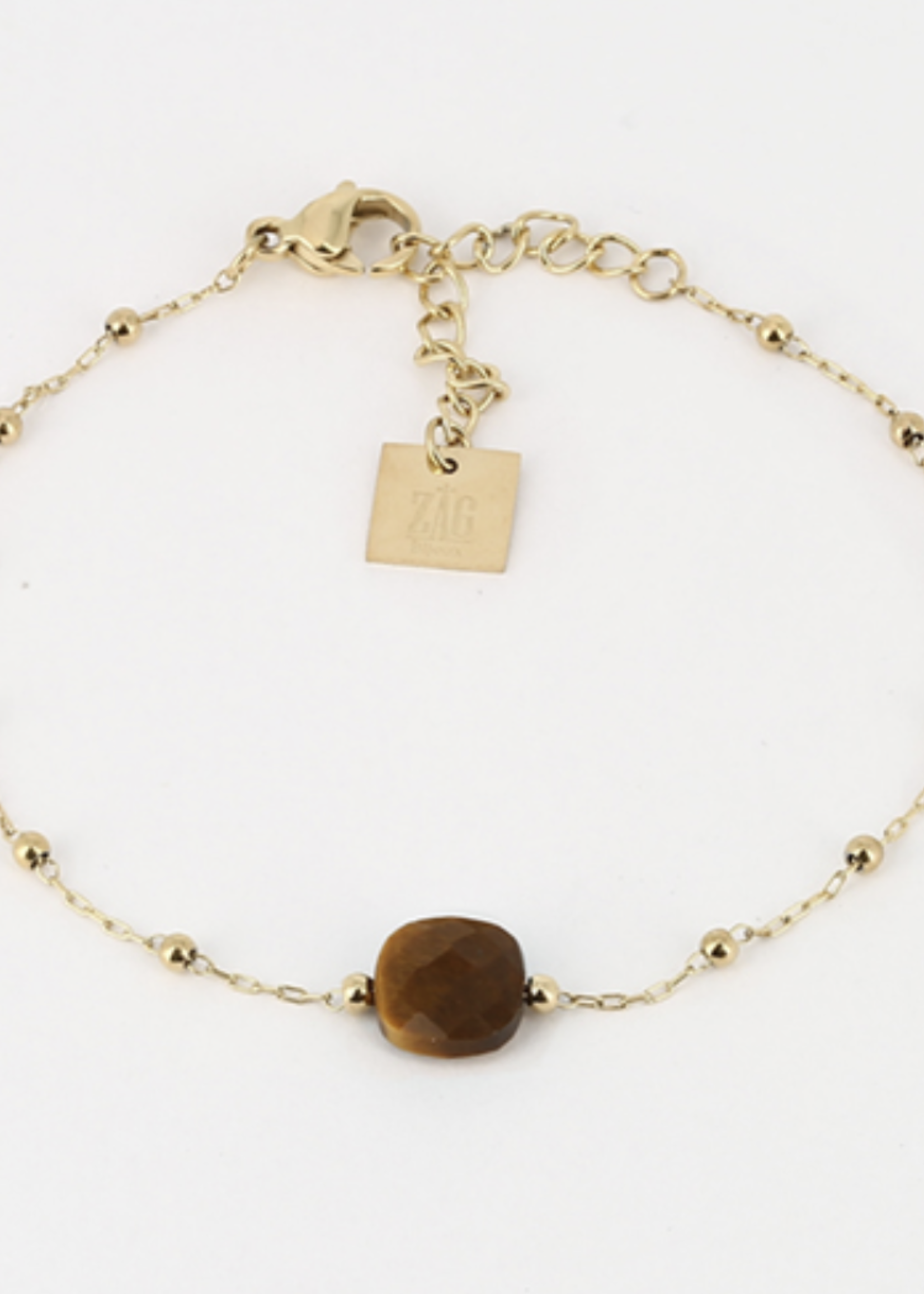 ZAG Bijoux Pablo Bracelet  Dark brown