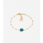 ZAG Bijoux Pablo Bracelet  Apatite Blue