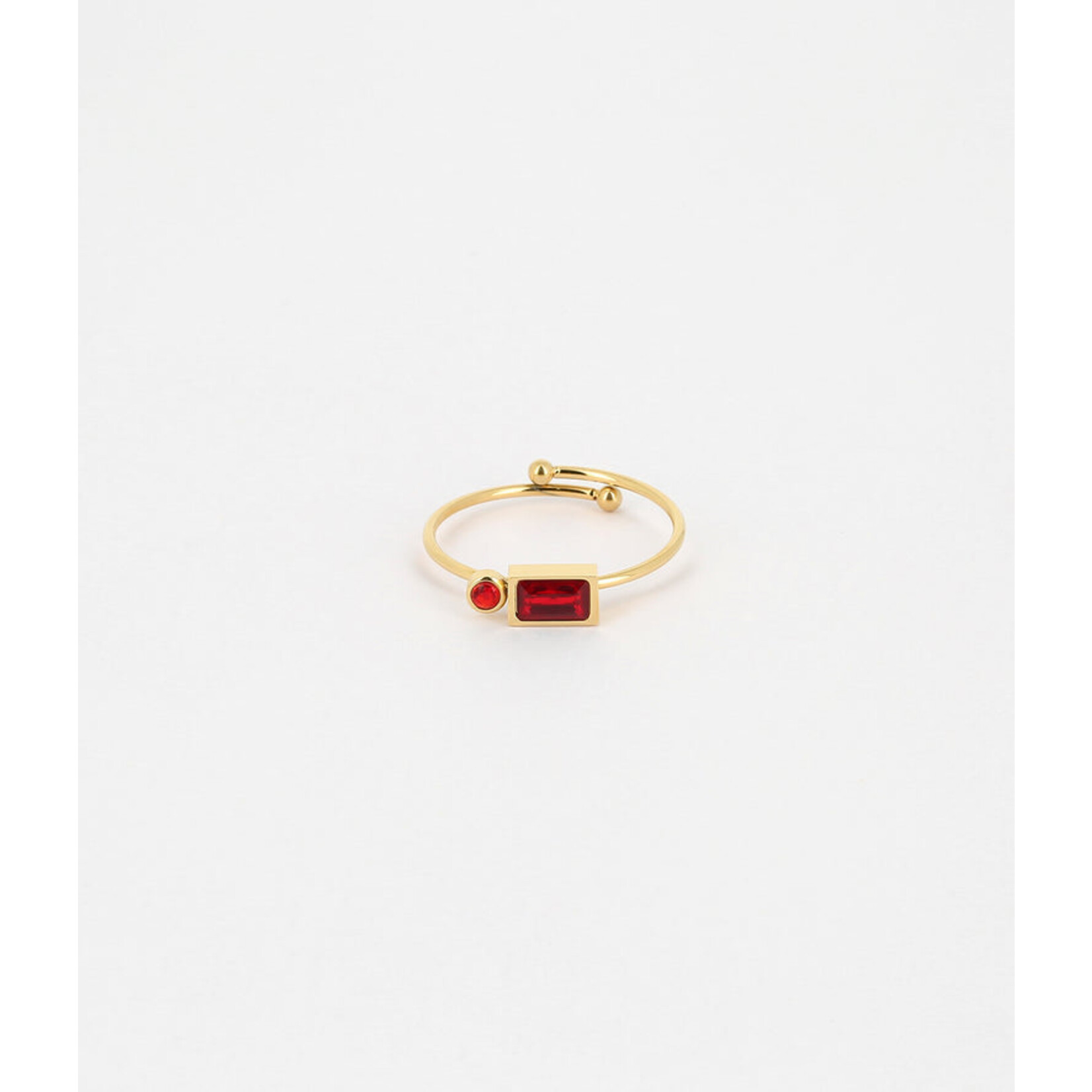 ZAG Bijoux Serenity Ring  Red