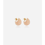ZAG Bijoux Glow Earrings Nude
