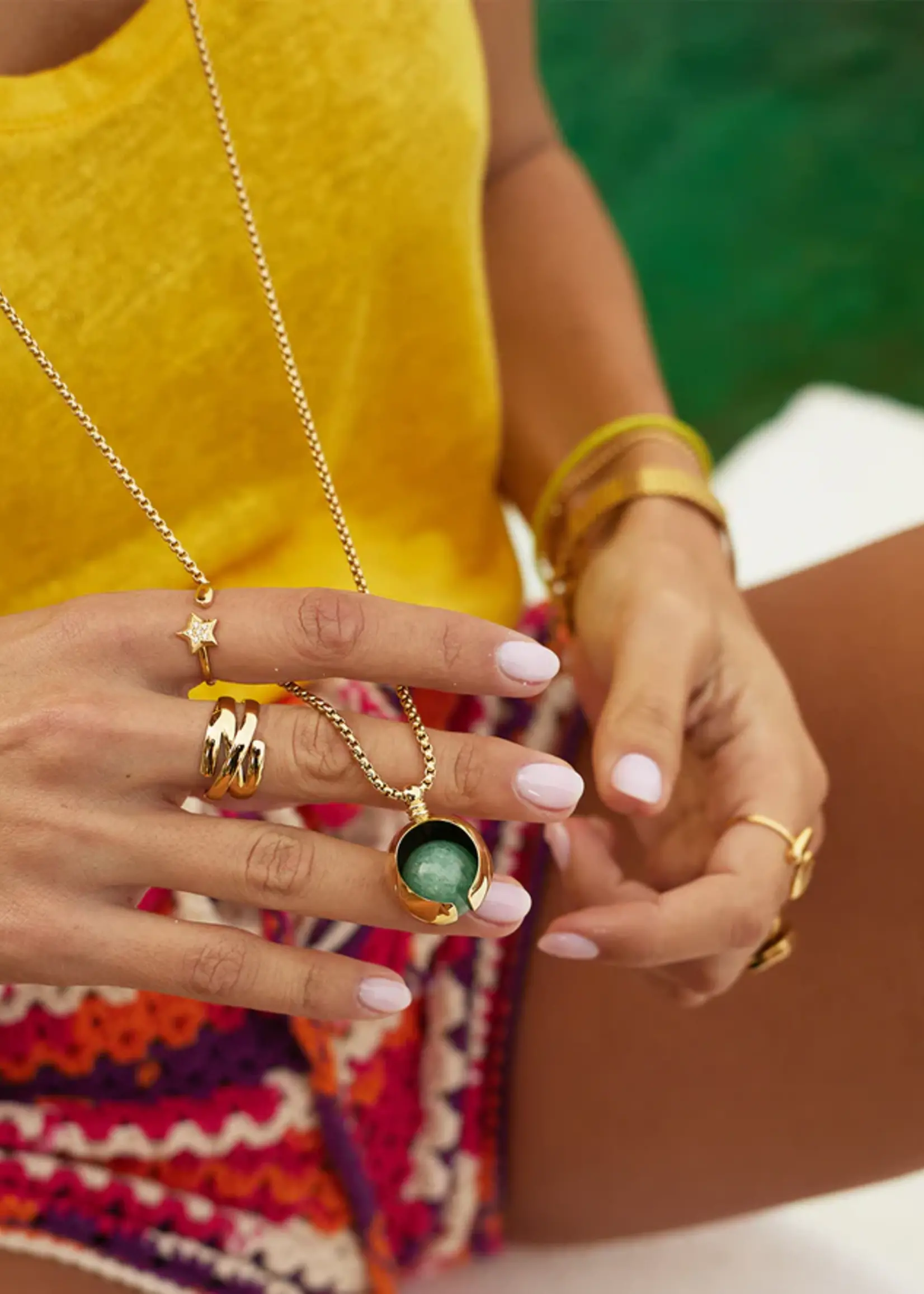 ZAG Bijoux Tinkle String Necklace