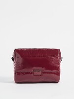 WOUF Burgundy Glossy Toiletry Bag