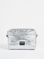 WOUF Silver Glossy Toiletry Bag