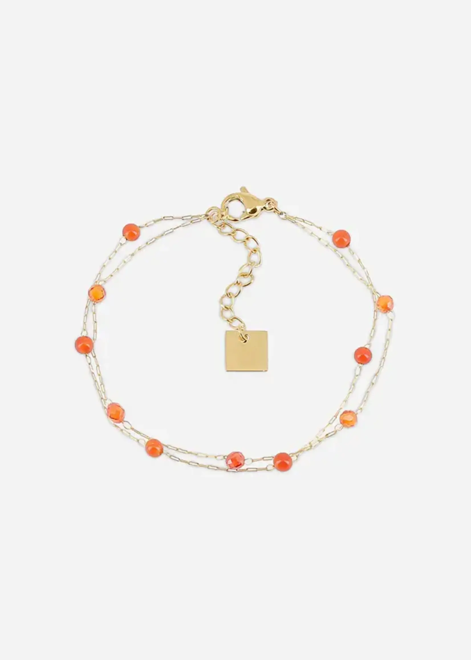 ZAG Bijoux Hinaku Bracelets Orange