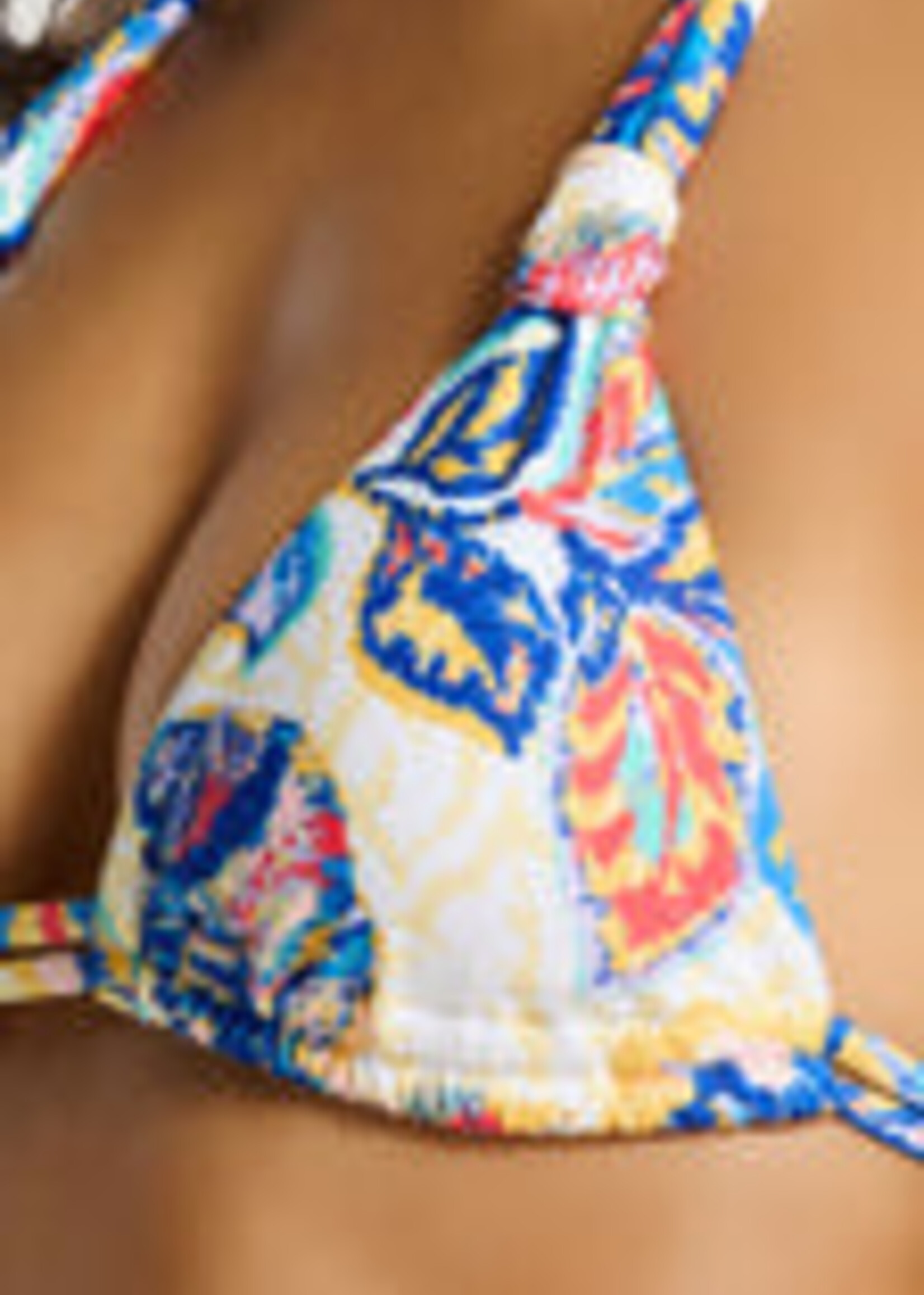 SHIWI BIBI BIKINI SET BRUNCH FLOWER | BLUE- 38