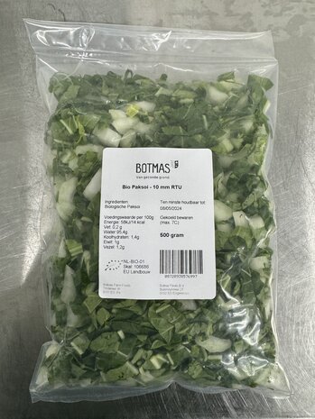 Botmas Biologische Paksoi - RTU